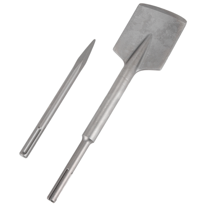 Clay Spade,19.6x4.3 Inch SDS-Max Shank,40Cr Steel Jackhammer Bit Trenching and Digging Shovel Bit for Gravel,Freeze Soil