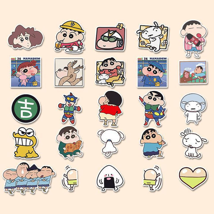 50/100Pcs%20Cartoon%20Anime%20Crayon%20Shin%20Chan%20Stickers%20For%20Car%20Laptop%20Phone%20Stationery%20Decor%20Decals%20Waterproof%20Sticker%20Kids%20Toys%20-%20Image%205