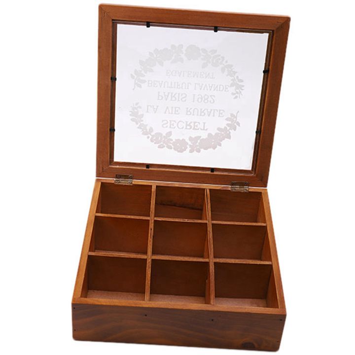 ZOROOM%202X%209%20Section%20Wooden%20Chic%20Tea%20Box%20Compartments%20Container%20Bag%20Chest%20Storage%20Spice%20New%20Store%20Boxes-Wood%20Color%20-%20Image%203