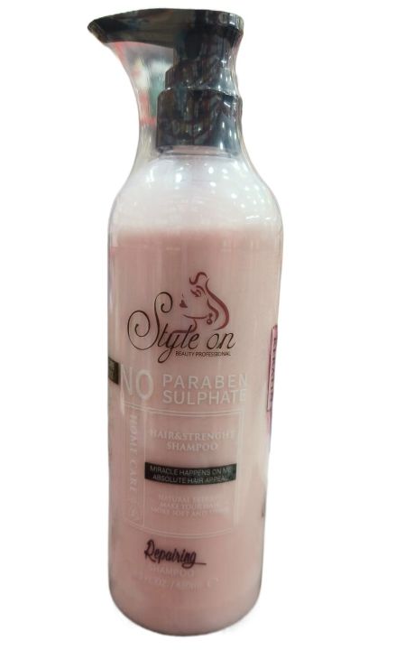 Style%20On%20Beauty%20Professional/No%20Paraben%20sulphate%20Hair%20Strengthening%20Keratin%20Shampoo%20480mL%20-%20Image%203