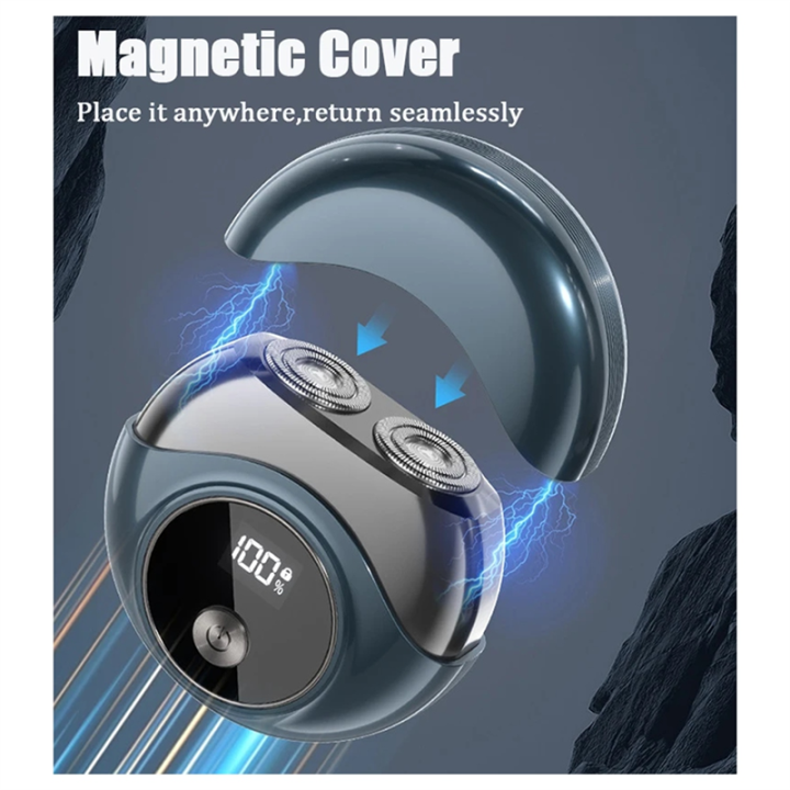 JAERBEE%20Mini%20Electric%20Shaver%20High%20Speed%20Motor%20Waterproof%20USB%20Rechargeable%20Shaver%20Travel%20Portable%20Rotary%20Shaver%20Black%20-%20Image%205