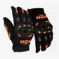 KTM Biker Full Motorcycle Riding Gloves. 