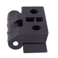 63mm x 50mm cabinet plastic hinge door hinges Hinge Black. 