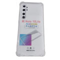 Clear case for Xiaomi Mi Note 10 Lite - Transparent Soft Shockproof Airbag Crystal Phone Back Cover. 