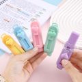 Stationery Supply Portable Push-pull Eraser Creative Cartoon Push Pull Rubber Colored Solid Color Bow Rubber Students. 