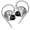 Renyuan KZ ZVX Earphones Dynamic HIFI Bass Earbuds In Ear Monitor Original Metal Headphones Sport Noise Cancelling Headset. 