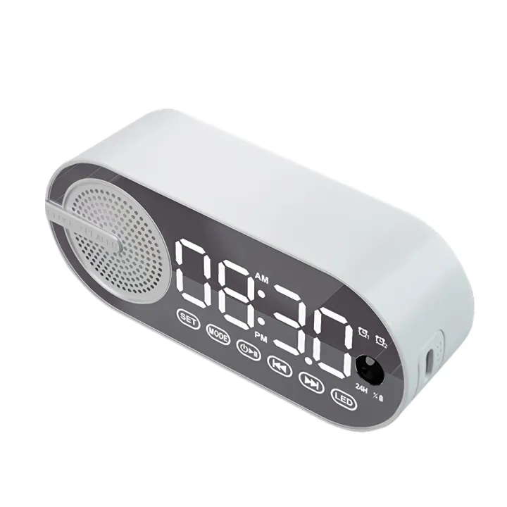 Wireless%20BT%20Speaker%20Small%20Alarm%20Clock%20with%20Dual%20Alarms%20Human-Activated%20Living%20Room%20Office%20Decoration%20-%20Image%207