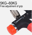 Strength Training Hand Grip Strengthener | Adjustable Hand Grip | Forearm Exerciser | Hand Grips | 5-60 kg | Multicolor. 