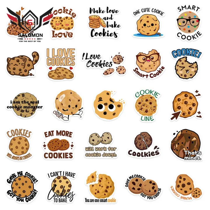 50Pcs%20Stationery%20Stickers%20Cartoon%20Cookies%20Stickers%20Waterproof%20Durable%20Dessert%20Stickers%20for%20Scrapbook%20Phone%20Laptop%20-%20Image%205