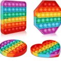 Colorful Push Pop Fidget Toy For Kids - 1 Pcs. 