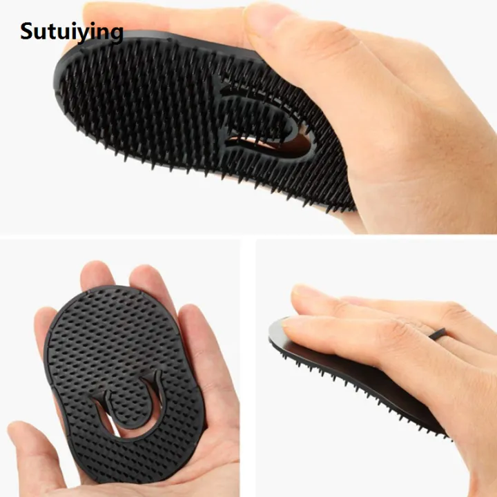 Sutuiying%203Pcs%20Small%20Round%20Hair%20Brush%20Pocket%20Comb%20Hair%20Men%20Beard%20New%20Mustache%20Palm%20Travel%20Scalp%20Massager%20Portable%20-%20Image%203
