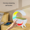 3 In 1 RGB Wireless Charger With Speaker. 