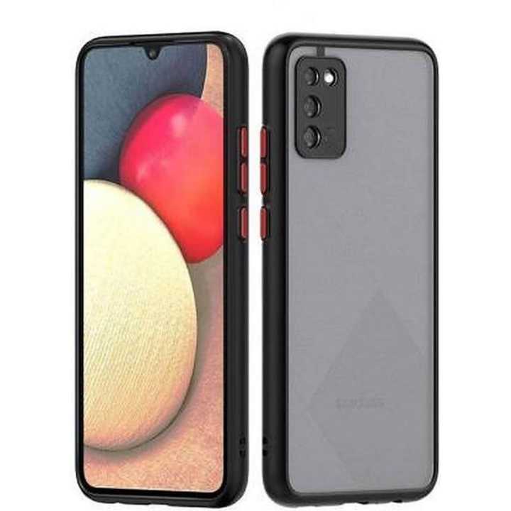 Samsung M02s Camera Protection Smoke Transparent Shockproof Phone