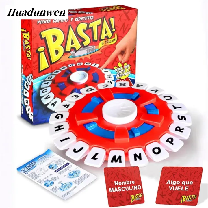 Huadunwen%20Fit,%20Gift%20Toys%20Educational%20Pressed%20Letters%20Interactive%20Thinking%20New%20Fast%20Board%20Family%20Games%20Word%20Spanish%20-%20Kids%20Games,%206%20years%20old%20-%20Image%202