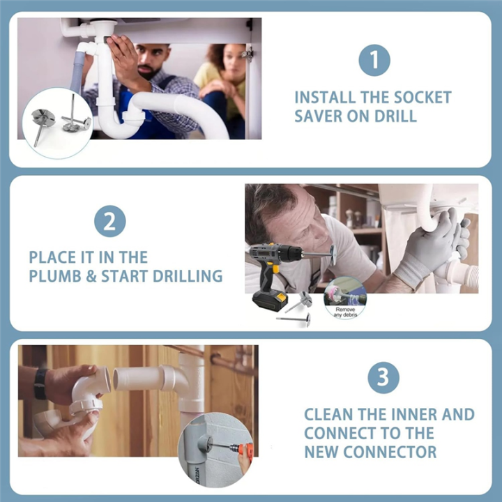 PVC%20Joint%20Saver,%20Pipe%20Reamer%20Tool%20for%20Removing%20SCH%2040%20From%20Hubs,%20for%20ABS%20PVC%20Pipe,%20Fits%201%202Inch%20Variable%20Speed%20Drill%20Easy%20Install%20Easy%20to%20Use%20-%20Image%206