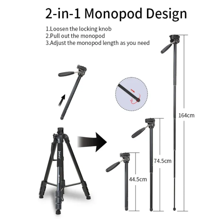 JMARY%20KP-2294%20Professional%20Camera%20Tripod%20%7C%202-in-1%20Monopod%20&%20Horizontal%20Axis%20Overhead%20Shooting%20%7C%20Heavy%20Duty%20Multi-functional%20Tripod%20for%20DSLR,%20Mirrorless,%20Mobile%20&%20Video%20-%20Image%206