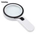 Difutagui Wenefang Sutuiying Magnifying Glass with Light, 30X Handheld Large Magnifying Glass Fifty percent discount New style Original 12 Led Illuminated Lighted Magnifier for Seniors Reading,Solder. 