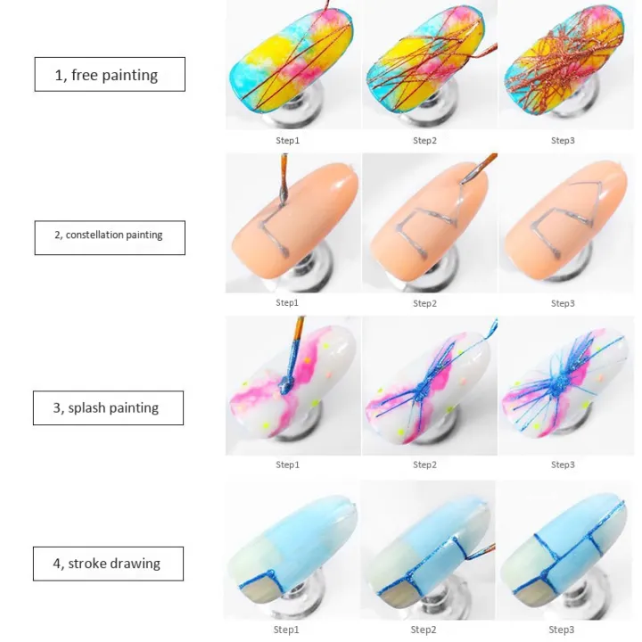 Kqueebee%20Nail%20Spider%20Gel%20Set,%20Pulling%20Line%20Nails%20Art%20Silk%206%20Pcs%20Line%20Painting%20Soak%20Wire%20Drawing%20Elasticity%20Off%20Design%20Lacquer%20Long%20Lasting%20DIY%20UV%20Nail%20Gel%20-%20Image%203