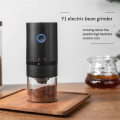 1 Piece Portable Electric Coffee Grinder Makers 4 Cups Expresso-Grinds-Coarse USB Rechargeable. 