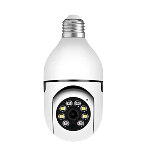 Security Bulb Camera 360-Degree Motion Detection 1080p WiFi Smart Home Surveillance CCTV