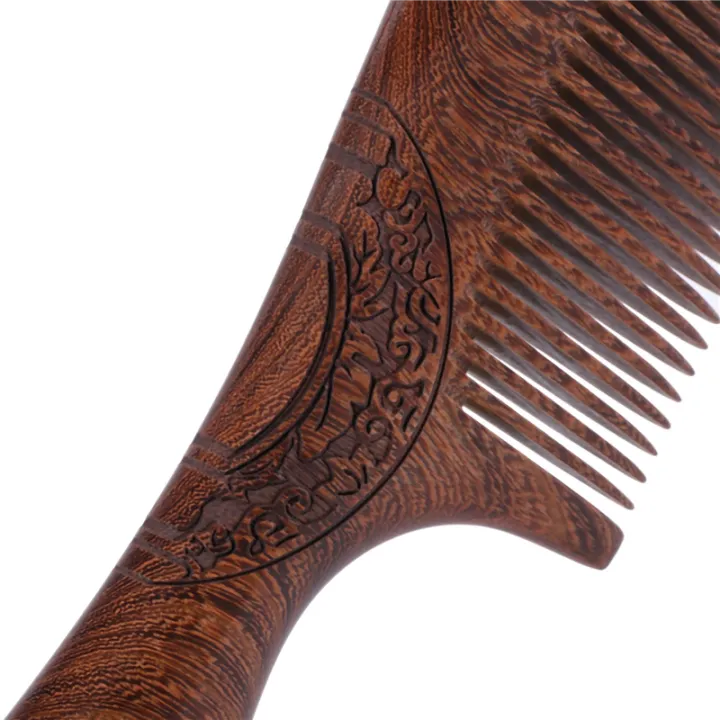 ARELENE%202X%20Unisex%20Sandalwood%20Comb%20Women%20Men%20Home%20Travel%20Wood%20Anti-Static%20Fine-Tooth%20Comb%20Wooden%20Handles%20Hair%20Comb%20-%20Image%205