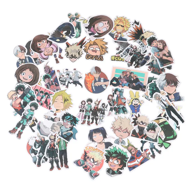 50Pcs%20My%20Hero%20Academia%20Japan%20Anime%20Stickers%20For%20DIY%20Skateboard%20Guitar%20Laptop%20-%20Image%207