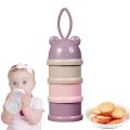 Baby Food Dispenser | 3-Layer Milk Powder Container, Baby Powder Dispenser for Formula, Infant Milk Storage Box. 