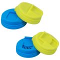Soda Can Covers Cans Cover Leakproof Cap Type Splash Cap for Carbonated Water or Soft Drink 4 Pack. 