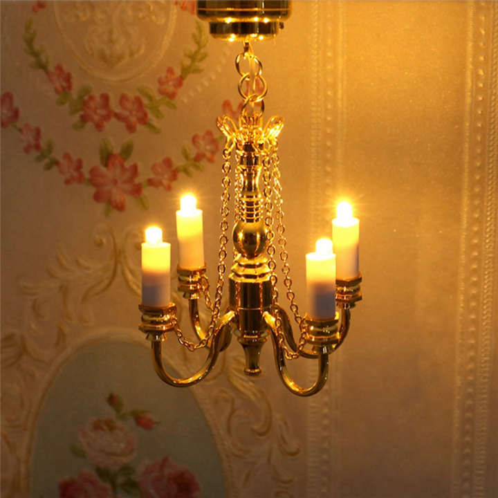 1%20Piece%201:12%20Mini%204%20Arm%20Ceiling%20Lamp%20Chandelier%20LED%20Lamp%20Decoration%20Gold%20-%20Image%206