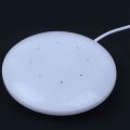 New 3.5mm Portable Mini Speaker Pad for MP3 MP4 CD Phone White. 