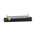10 Way Screw Terminal Blocks 150A Busbar Replacement with Terminals for Vehicle and Boat Wiring Rebuilds Supports Up to 48V. 