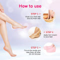 1 Pair Silicone Moisturizing Gel Heel Socks Exfoliating And Preventing Dryness Foot Skin Rejuvenation Foot Care Elastic Sock Cologo. 