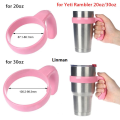Linman 1Pcs New Mug Base Tumbler Cup Handle 6 Color Drinkware Water Bottle Hold【2025 Version】er Portable Bottle Accessory Cup Drink Rack For Yetti Rambller 20oz/30Oz. 