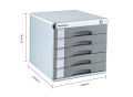 Comix Metal File Cabinet /Five Layers File Cabinet With Lock B2245 By Soham. 