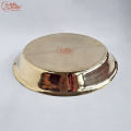 Axia Krafts Bronze Thaal Chares Plate 11 inches Kansha Plate Medium Large. 