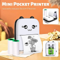 Mini Portable Pocket Thermal Printer Wireless Bluetooth Printer. 