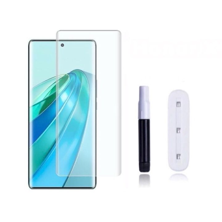 Realme 12 Pro Plus Full Glue UV Curved Glass With UV Light