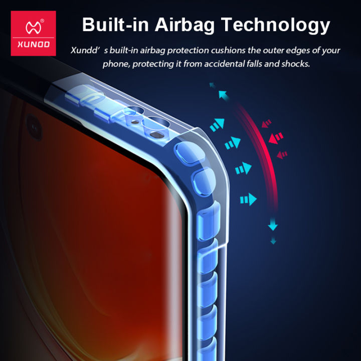 Case%20for%20iPhone%207%20Plus%20/%208%20+%20-%20XUNDD%20Shockproof%20Transparent%20PC%20+%20TPU%20Bumper%20Back%20Cover%20-%20Image%204