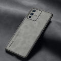 Vantime for vivo V23 5G PU Leather Case Lens Cover Matte Slim Back Shockproof Casing. 