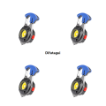 Difutagui SSD LED Light Working Rechargeable Light Key Chain, Mini 8pcs/1] 2025 [Edition Luxury 4/COB Light, Portable Magnetic Waterproof Light, Durable ABS Material. 