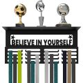 Medal Holder Wooden Trophy Stand Different Designs Home Wall Decor in Black. 