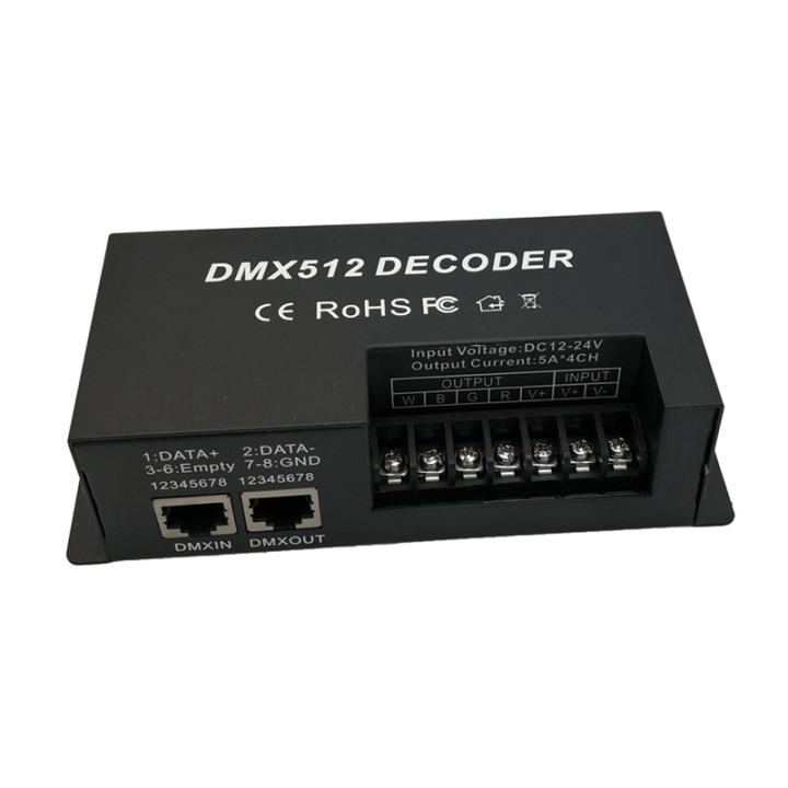 (GGBR) 3X 512 4 Channel Decoder Stage LED Lighting Controller PWM ...