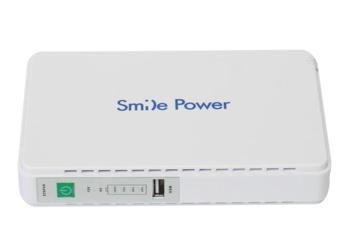 Router Backup Upto 8 Hours Mini Portable Modem Router UPS Poe Dc Wifi Backup - 8800mah