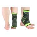 Sports Ankle Protector Running, Basketball, Cycling Elastic Nylon Warm Breathable Fixed Gym Fitness Ankle Support Safety, Single. 