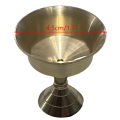 1PC Candle Holders Copper Butter Lamp Holder Long Lamp Candlestick Put Candle Copper Cup Home Decor. 
