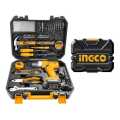 Ingco 127 Pcs Household Tools Set With Various Tools | INGCO Hand Tool Set | Home Tool Essential Kit - 127 Pcs. 