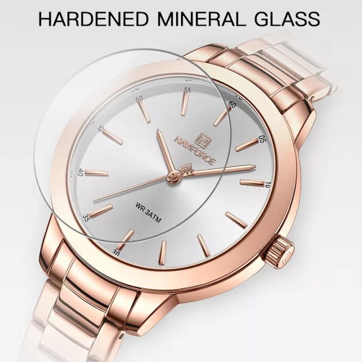 NaviForce%20NF5025%20Simplicity%20Casual%20Stainless%20Steel%20Quartz%20Watch%20For%20Women%20-%20Rosegold%20With%20White%20Dial%20%7C%20Fashion%20Casual%20Watch%20For%20Women%20-%20Image%206