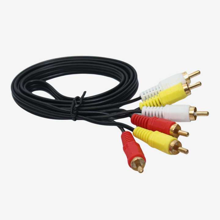 1.3 Meter AV Cable RCA 3 Port Cable