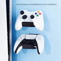 4 Pack Controller Wall Mounts for One Switch Pro Gamepad Controller Holder Replacement White. 