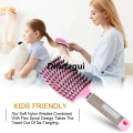Difutagui 1pcsDetangle Hairbrush Women Hair Brush Massage Comb Anti Klit Brushy Fifty percent discount Haarborstel Scalp Curly Combing Brushes Hairdressing Tools. 